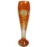 Important French Art Deco Charles Schneider Dattier Vase