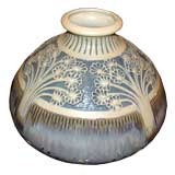Mougin Nancy French Art Deco Ceramic Vase