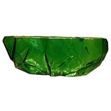Vintage Ruba Rombic American Art Deco Glass Bowl