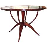 Round Table with Ivory Inlay