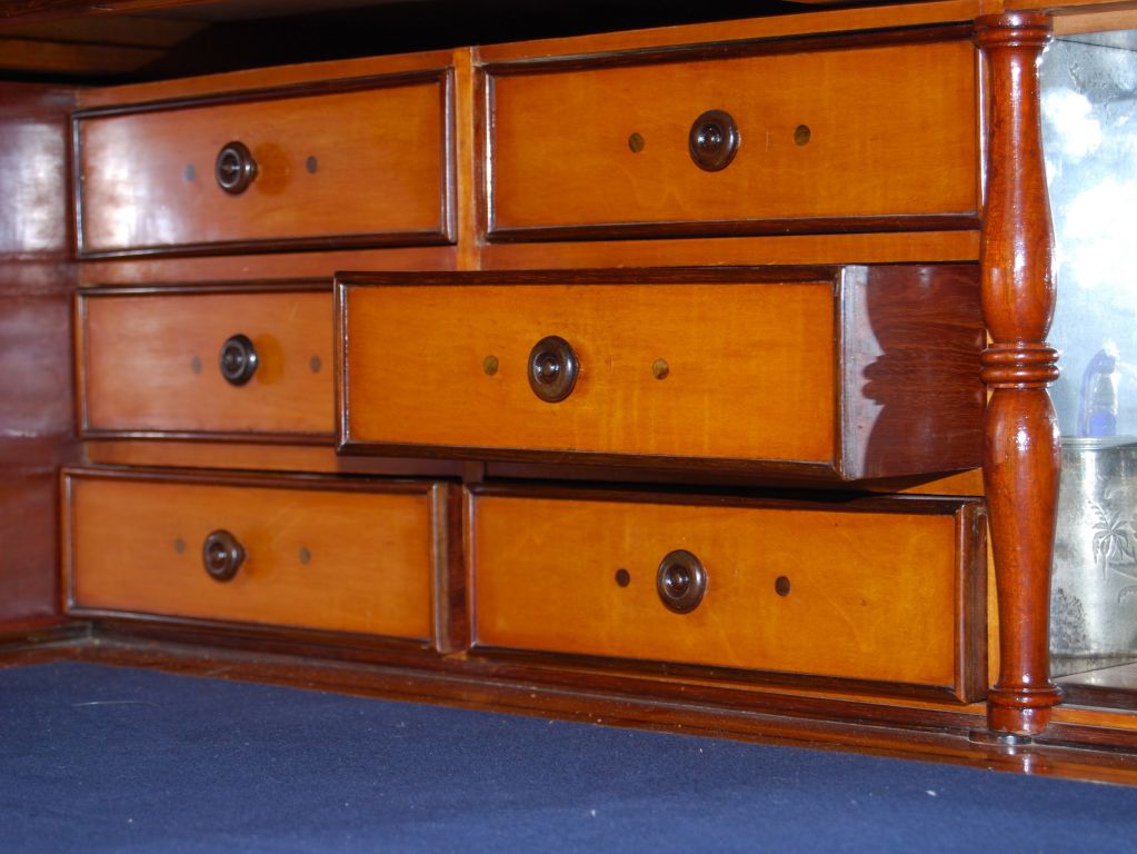 Wood Jewelers Desk For Sale