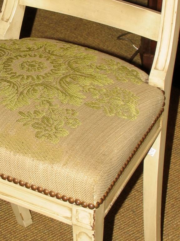 6 French Klismos chairs