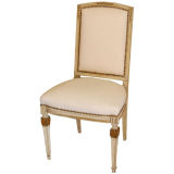 8 Painted Directoire style Dining Chairs