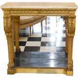 English Gilded Pier Table