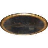 Oval Tole Tray