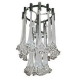 Seguso Glass Flower Chandelier