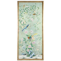 De Gournay Hand Painted on Silk Gilt-wood Framed Panel at 1stDibs | de ...