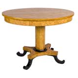 Biedermeier Oval Gueridon Table 7