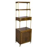 George IV Mahogany and Gilt Bronze Whatnot Antique George IV Mahogany and Gilt Bronze Whatnot