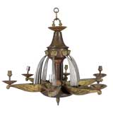 Art Deco Fountain Chandelier