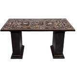 Italian Pietra Dura Inlaid Marble Table 8