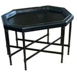 French Painted Tole Tray Table