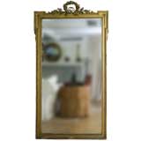Antique French Napoleon III Giltwood Mirror