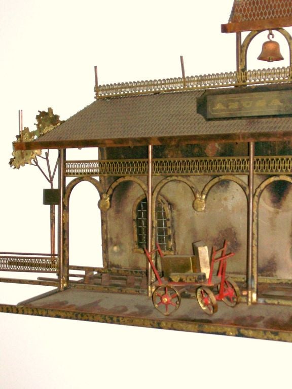 A Curtis Jere Wall Sculpture (signed)