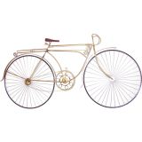 A Rare Curtis Jere Bicycle Wall Sculpture (signed)