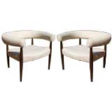 A Pair of Nanna Ditzel "Ring" Armchairs