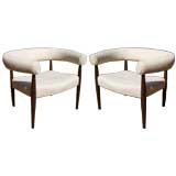 A Pair of Nanna  Ditzel "Ring" Armchairs