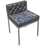 A Milo Baughman Tufted Stool (2 Available)