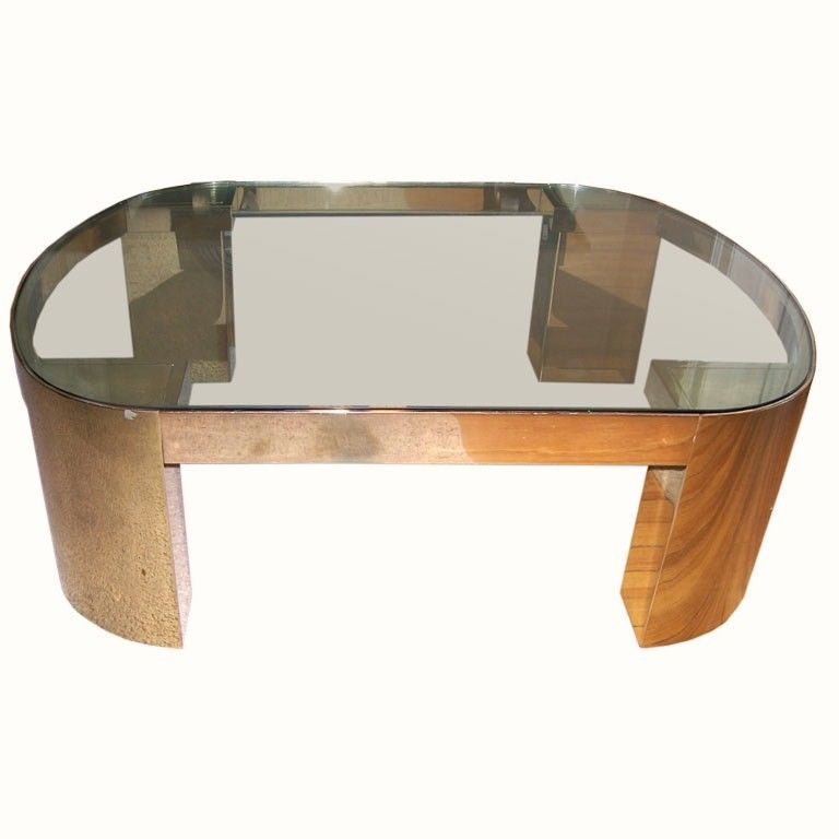 A Karl Springer Coffee Table