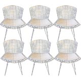 A Set of Six (6) Harry Bertoia Chairs
