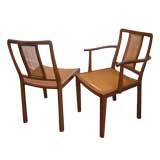 Set of Eight Dining Chairs Designed by Edward Wormley for Dunbar
