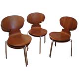 Set of Seven Ant Chairs by Arne Jacobsen