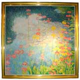 Retro Sam Barber, American 20th Century, “Water Lilies”