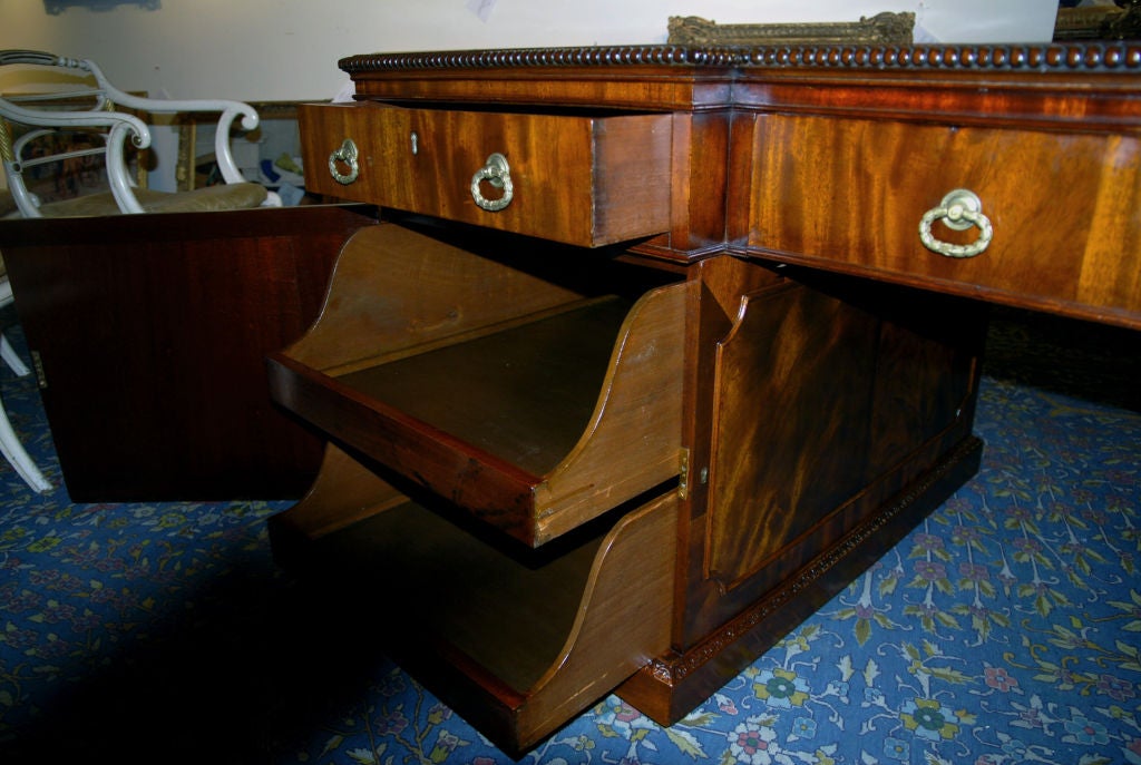 A Rare George IV Mahogany Executive Desk 4