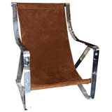 A Mckaycraft Spring Chrome Chair, with Mckaycraft Stamp