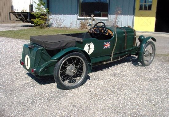 A Child’s Size Model of a 1920’s <br />
‘Blower’ Bentley 4 ½ Litre Racing Car<br />
English, 1960’s<br />
<br />
By Repute, purchased from Harrods, possibly a single commission<br />
<br />
The original racing car was recently sold for