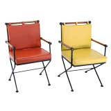 Pair of Iron Director style Chairs