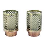 Retro Heavy Brass and Bronze Nautical Exterior Lanterns