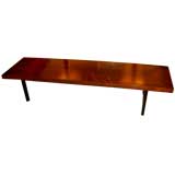 Milo Baughman for Thayer Coggin Rosewood Bench or Coffee Table