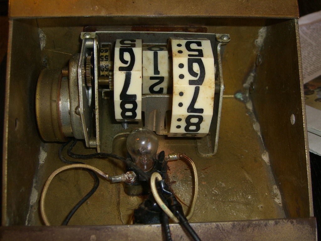 Lawson Clock Co. Brass machined Clock attr to K.E.M. Weber 2