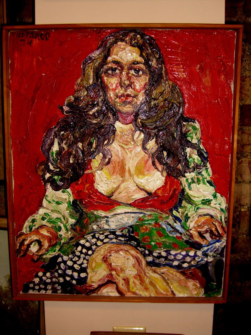 3 portraits from 1973 & 1974 Noted NYC Artist Philip Sherrod NA