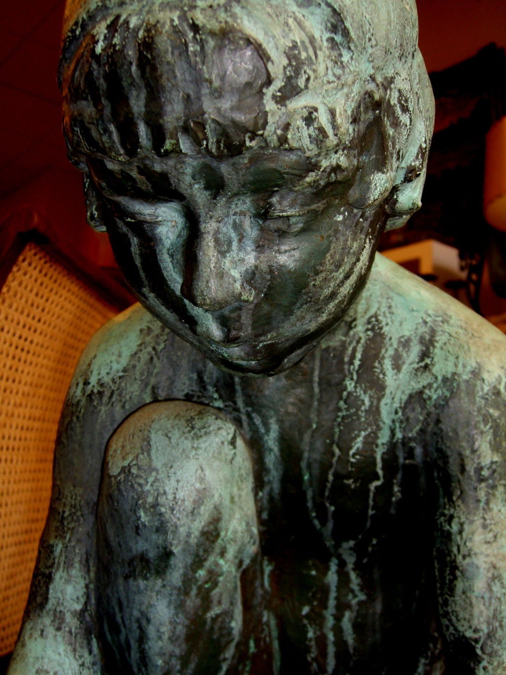 American Gladys Lewis Bush Bronze installation Movie Colony favorite 1930