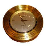 Asprey Luxor 8 day world time clock w/ original box