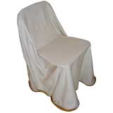 Fiberglass molded chair in the manner of John Dickinson