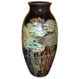 Magnificent lustre glazed vase by Josep Serra for Antoni Serra
