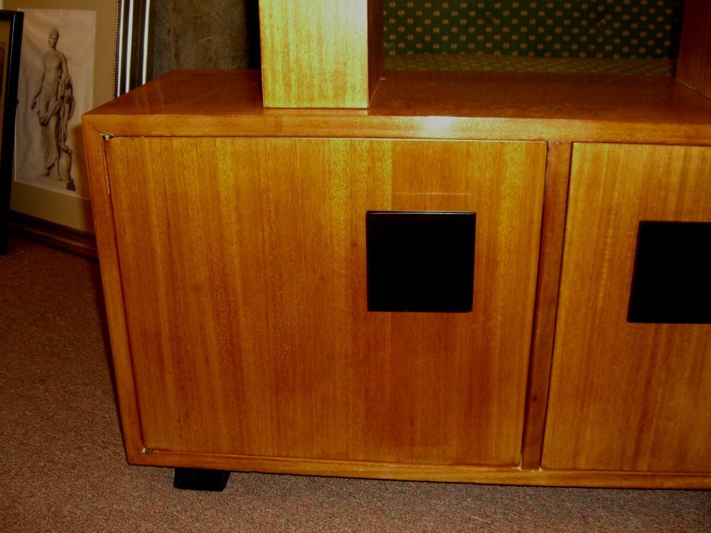 Bleached Mahogany 1950's stand great pulls