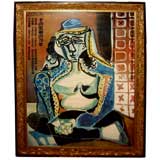 Rare japanese Pablo Picasso Exhibition poster Dora Mar 1970