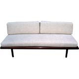 Wonderful 1950's modernist daybed completely refinished