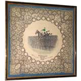 Used Pair of Framed Commemorative Racing Silks