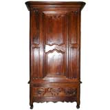 Antique Late 18th Century Walnut Armoire