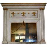  19th Century Trumeau Over Mantle