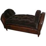 Rare and Exceptional Deco Daybed