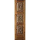 Portera - 20th C. Vintage Spanish Door with Carved Rosettes