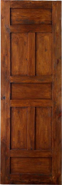 An 18th Century antique door from Spain with carved paneled settings.  Has three matching doors also available.<br />
Reference # PN 2602 www.porteradoors.com
