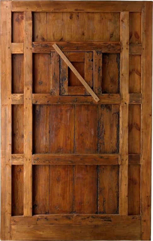 Portera - 18th C. Antique Spanish Door with Portal