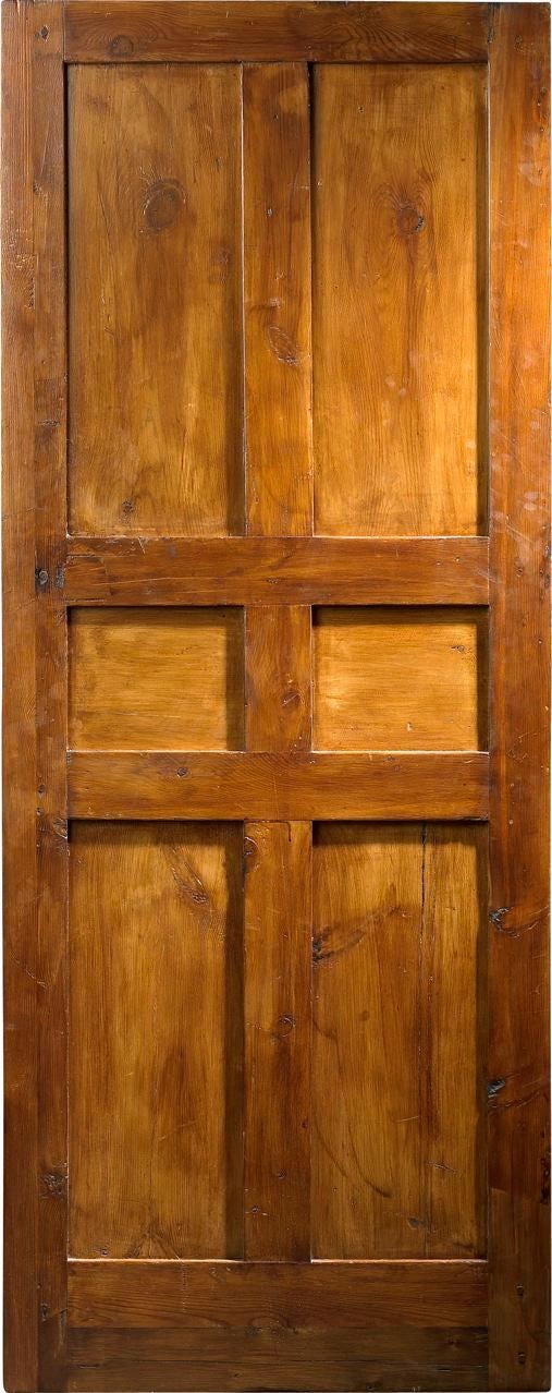 Portera - 18th C. Antique Spanish Handcarved Interior Door